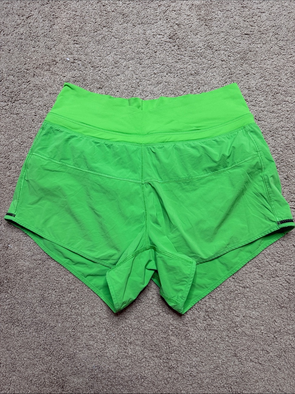 Women’s Lululemon Bright Green Athletic Shorts